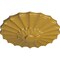 Ekena Millwork Shakuras Ceiling Medallion (Fits Canopies up to 1 3/8"), Hnd-Painted Iridescent Gold, 9"OD x 1 3/8"P CM09SHIGS - alternate 2